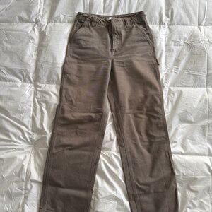 Aritzia Greenwich Taupe pants